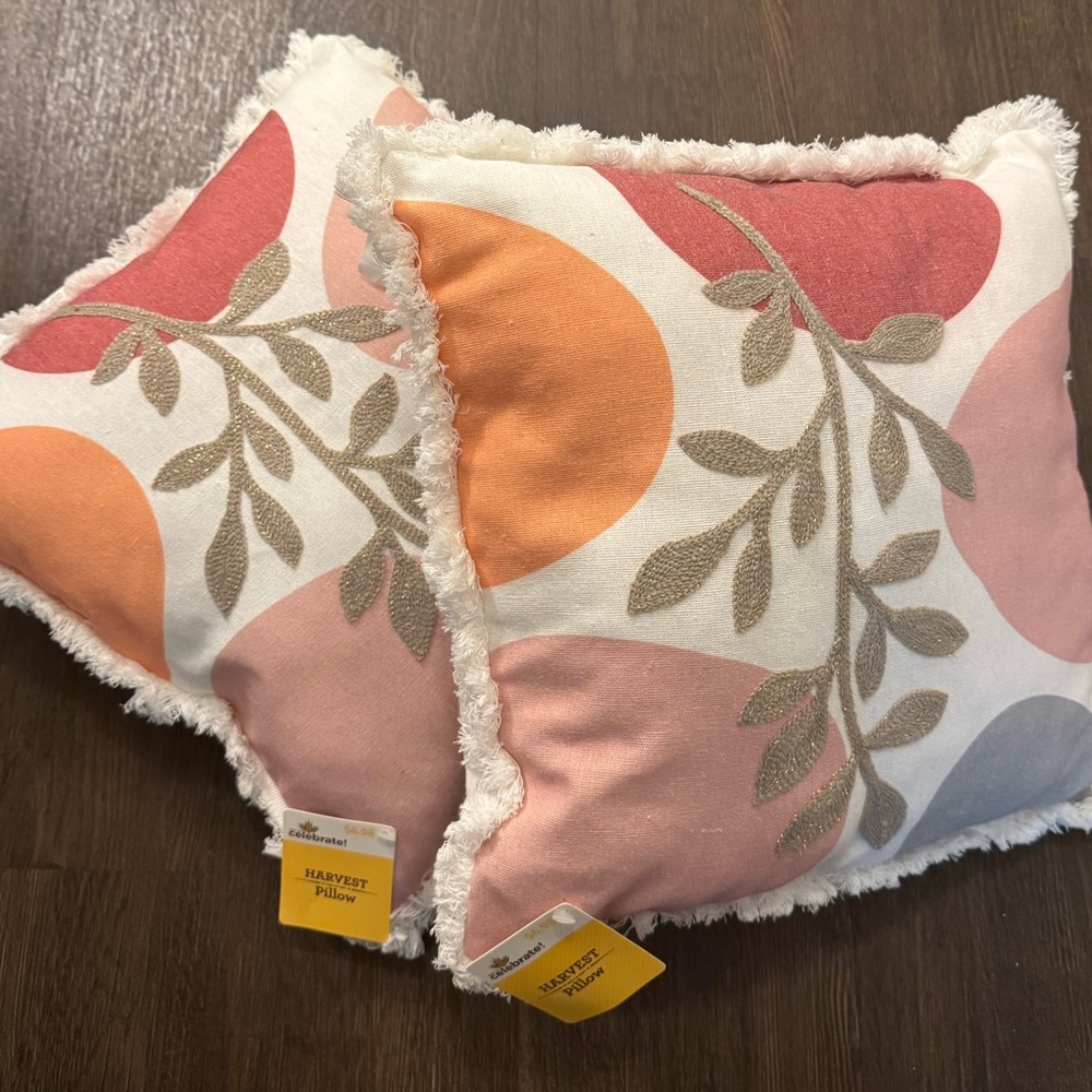 Multicolor Decorative Throw Pillow Set